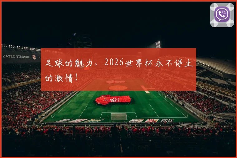 足球的魅力,2026世界杯永不停止的激情!