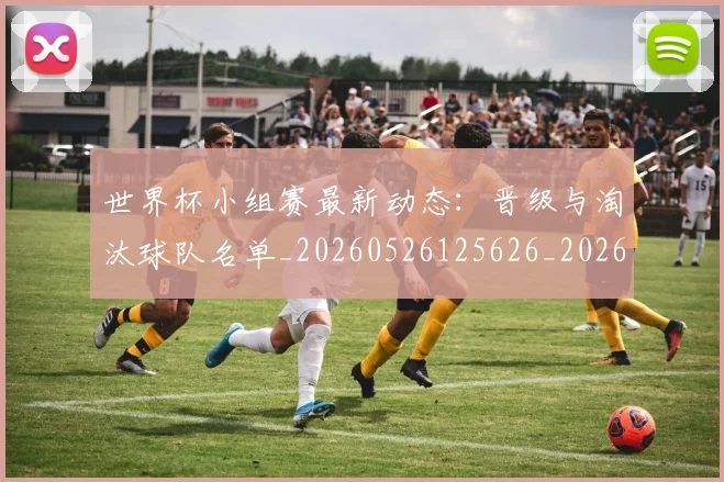 世界杯小组赛最新动态:晋级与淘汰球队名单_20260526125626_20260702175715